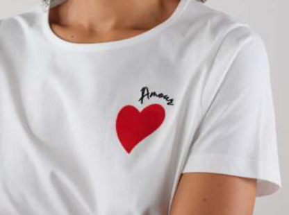 Deeluxe Tee-shirt Elea Coeur