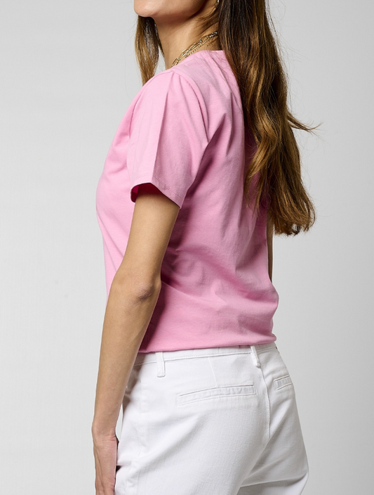 Kaporal Tee-shirt Rose Femme VASIC