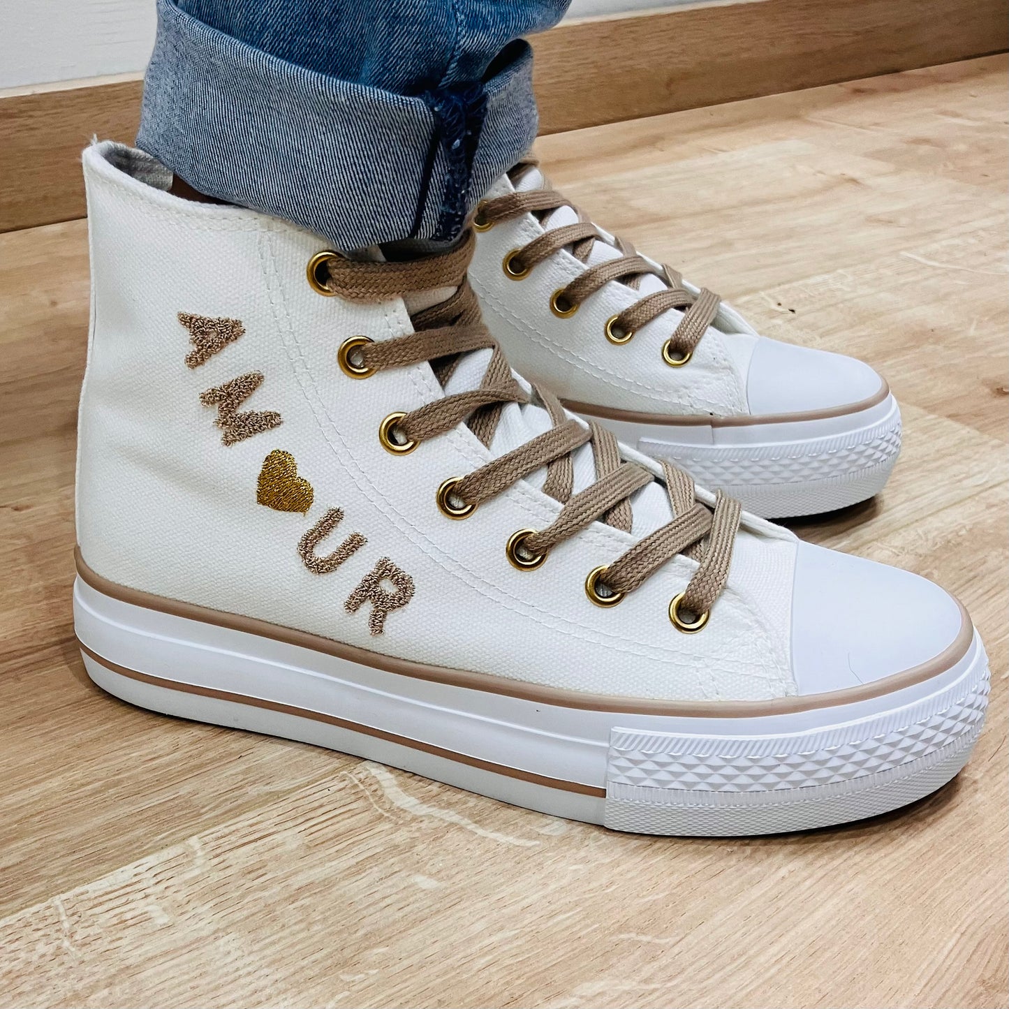 Love high top sneakers