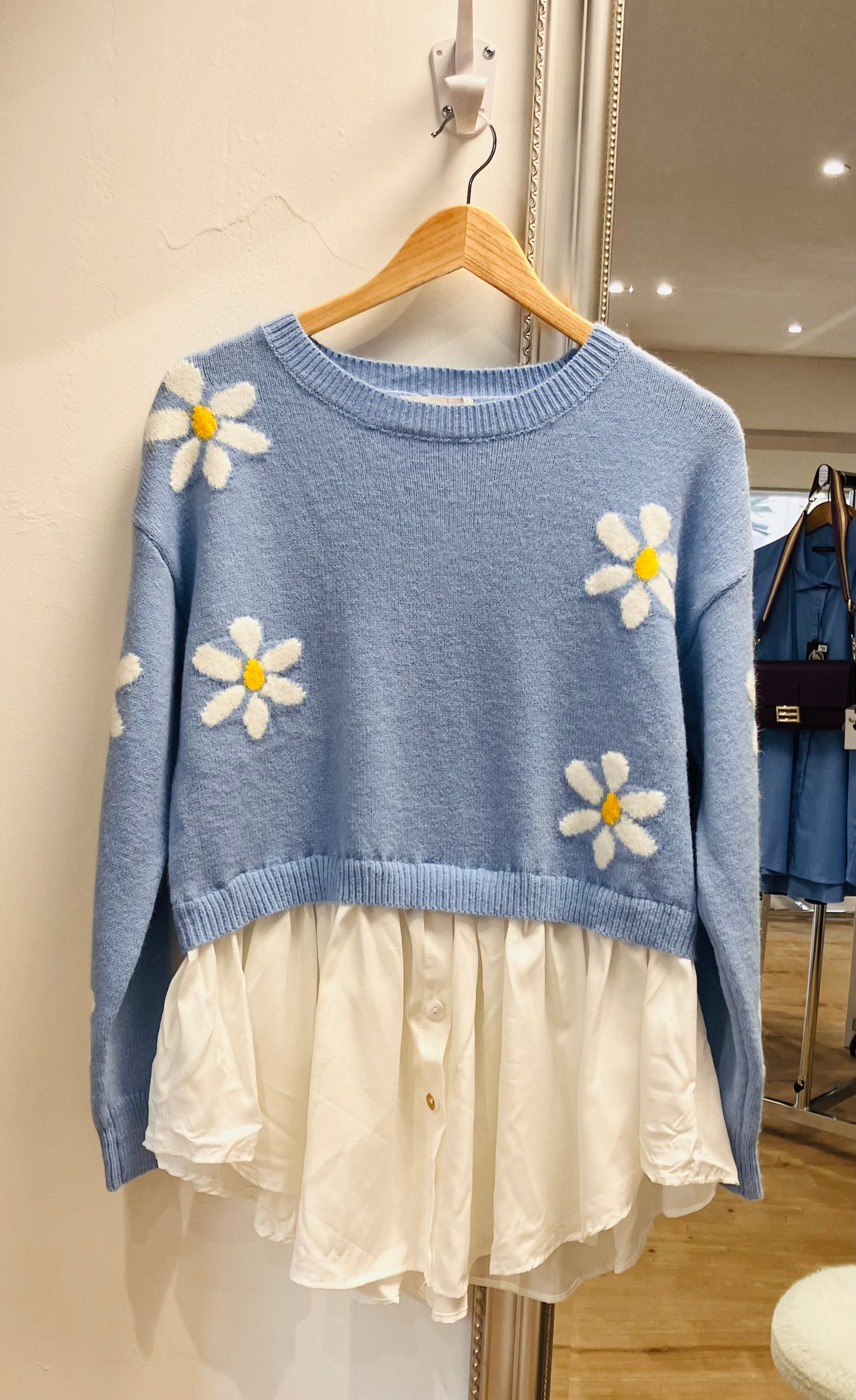 Pullover-Shirt BLUME