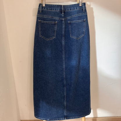 STRASS denim skirt