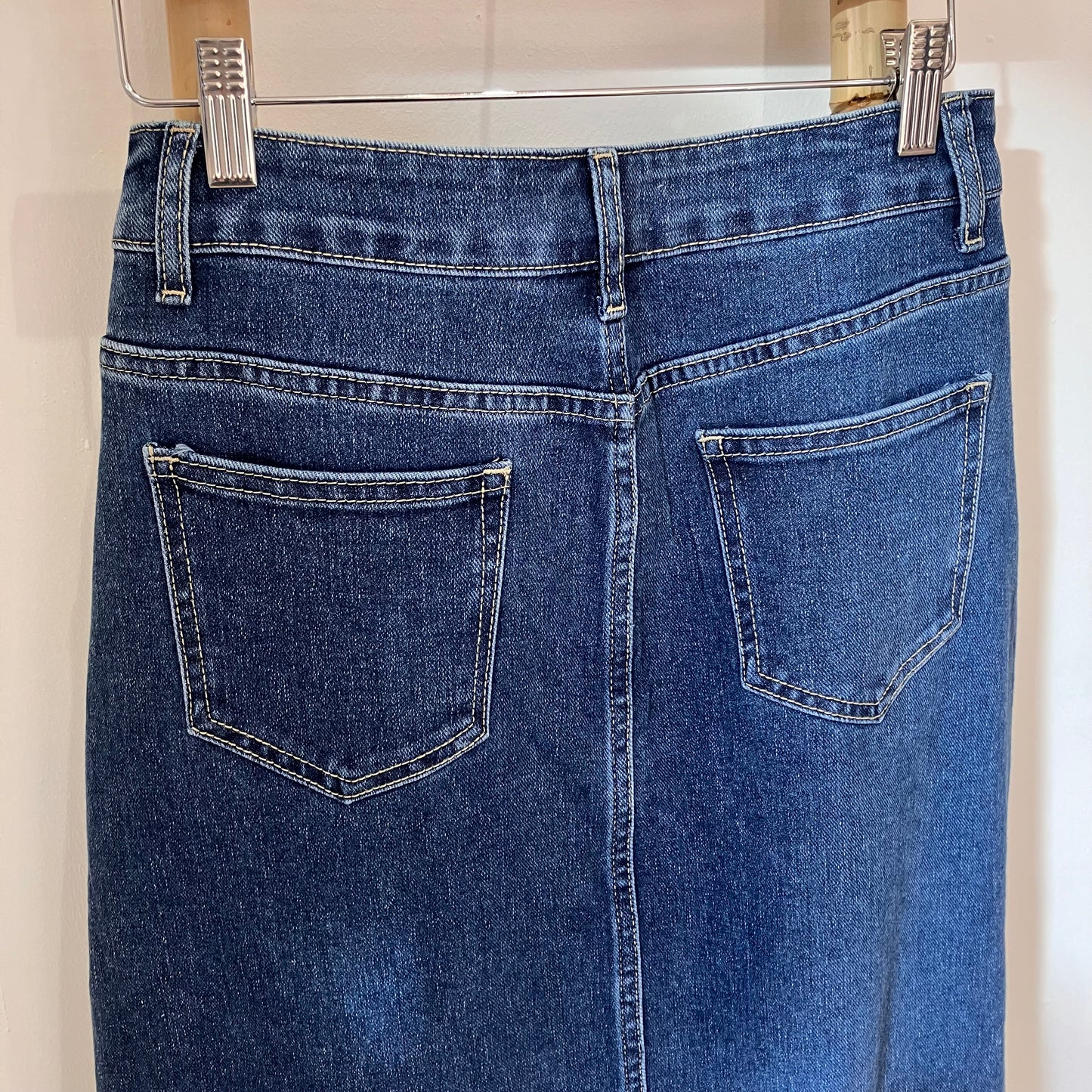 STRASS denim skirt