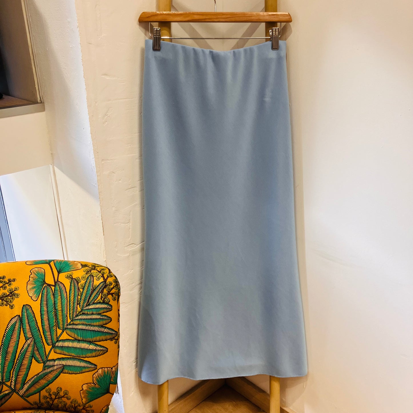 Mid-length fleece skirt