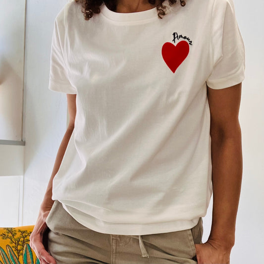 Deeluxe Tee-shirt Elea Coeur