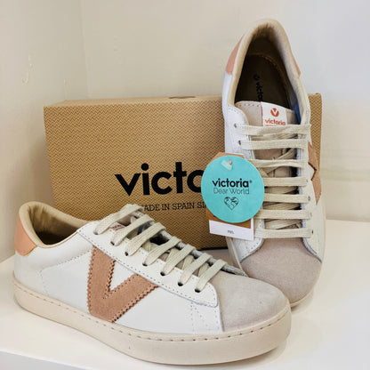 Victoria shoes Baskets Berlin cuir & cuir fendu