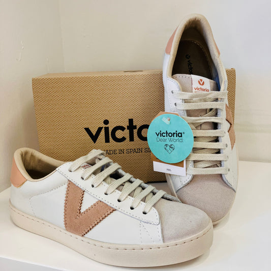 Victoria shoes Baskets Berlin cuir & cuir fendu